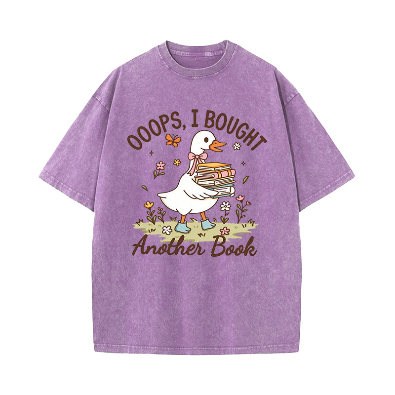 Silly Goose Got More Books Washed T-Shirt