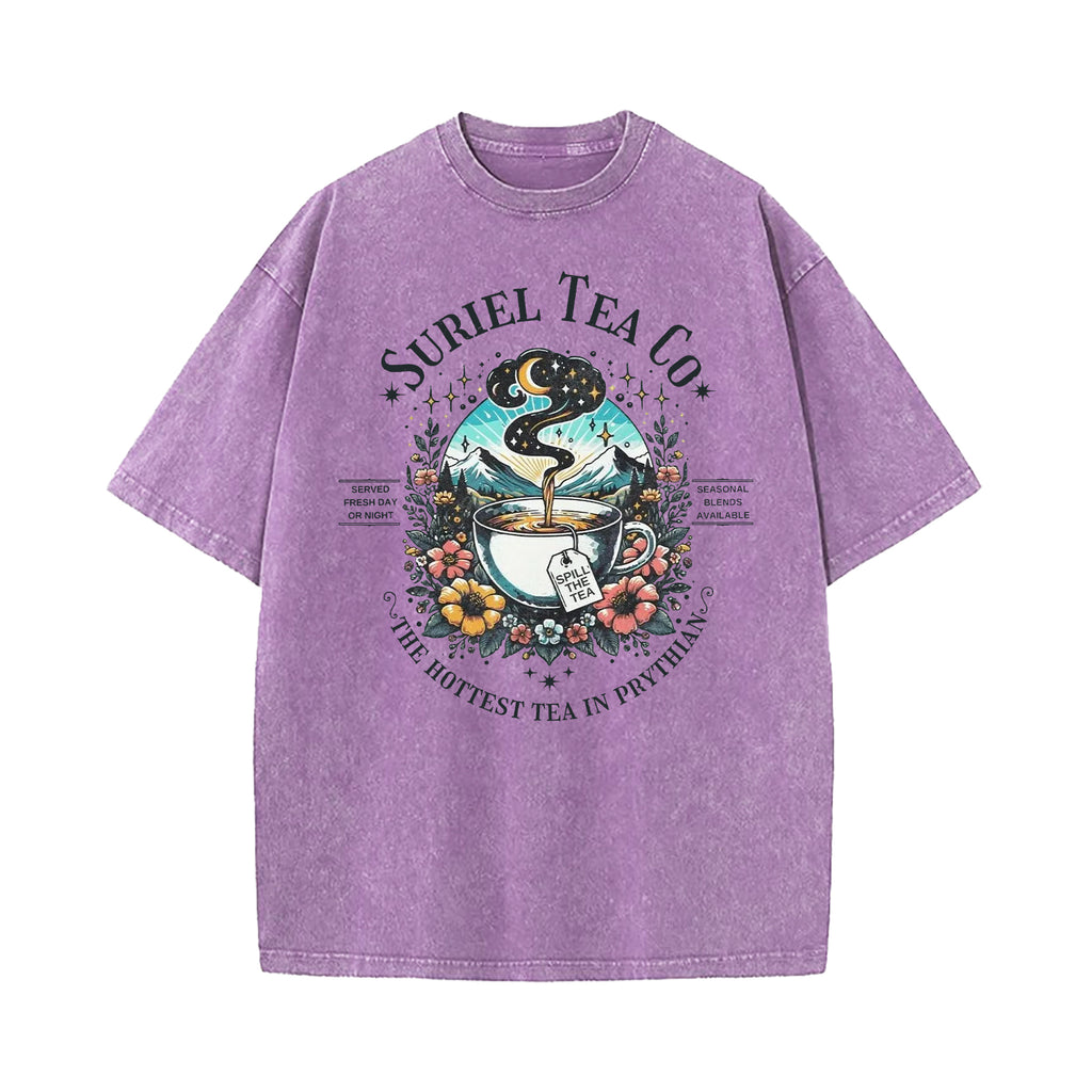 Suriel Tea Co Washed T-Shirt