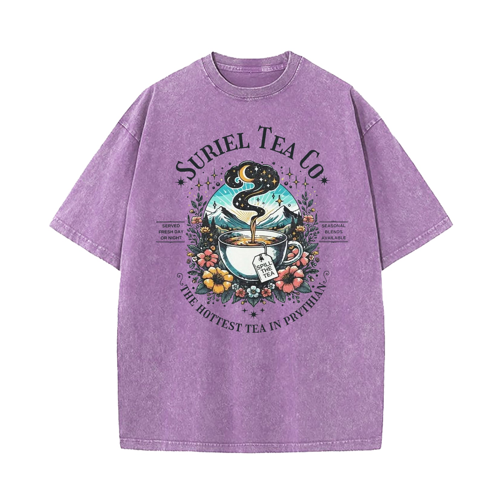 Suriel Tea Co Washed T-Shirt