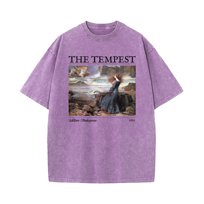 Shakespeare The Tempest Washed T-Shirt