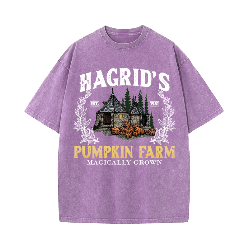 Hagrid's Pumpkin Farm Washed T-Shirt