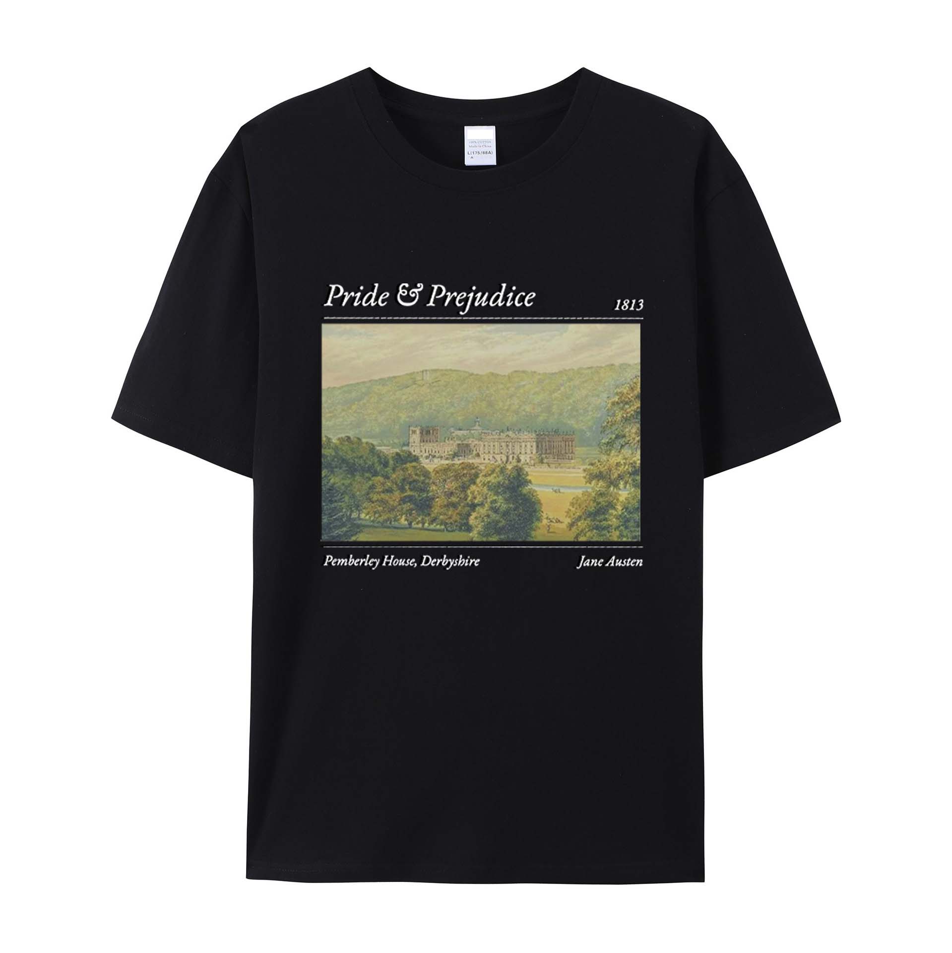 pride and Prejudice  Cotton T-Shirts