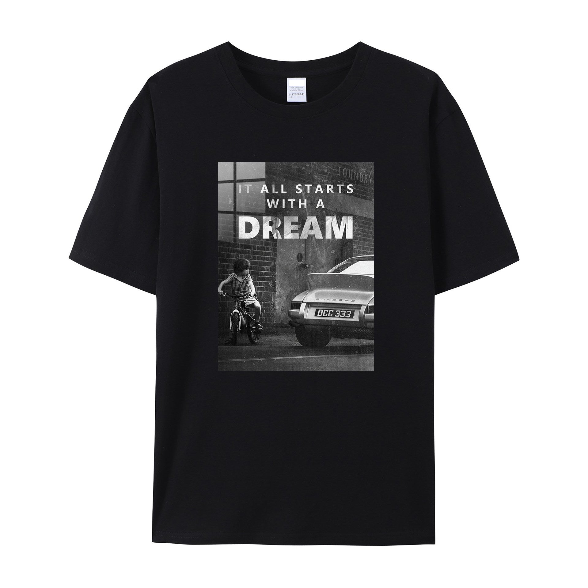 It All Starts With A Dream Cotton T-Shirts