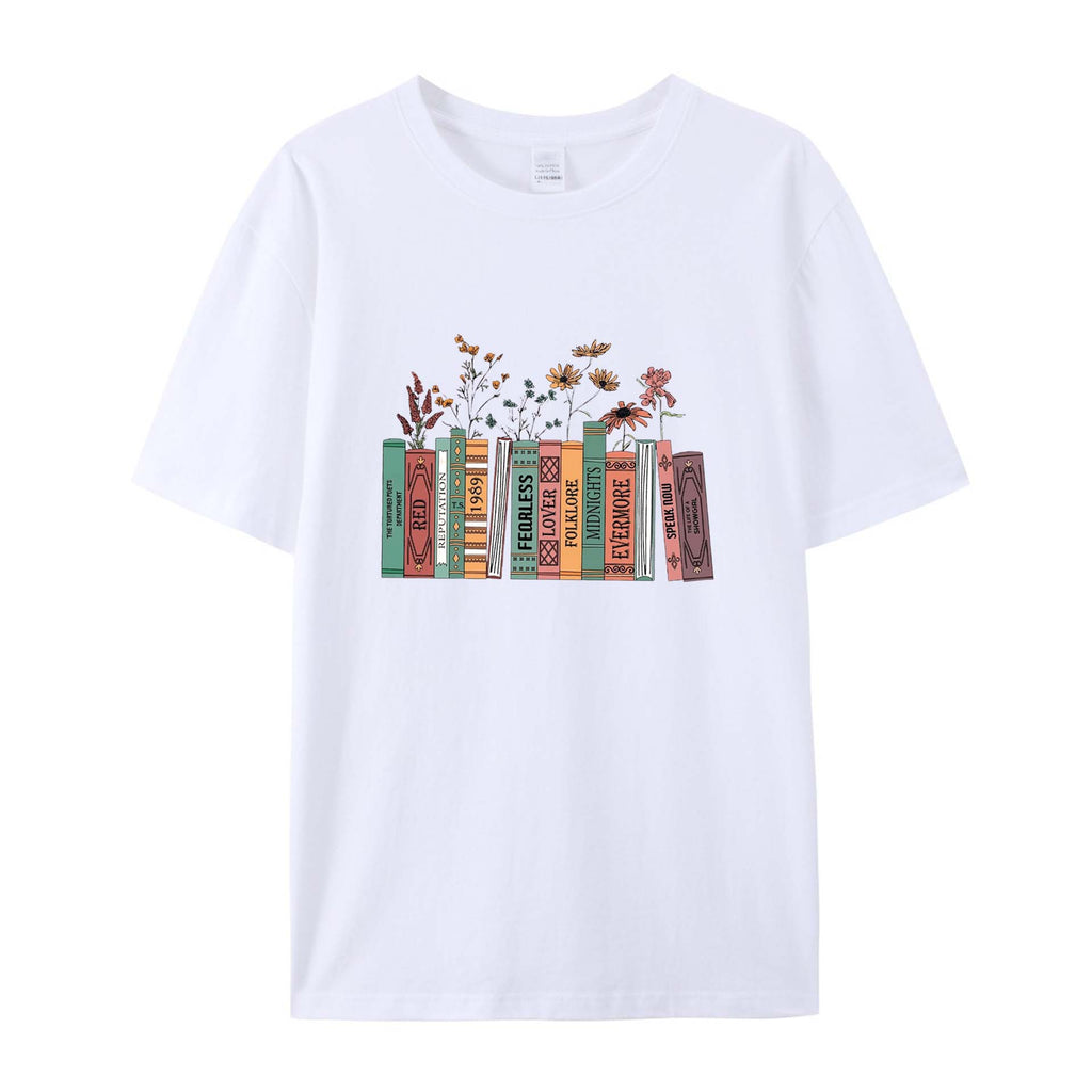 Taylor Swift All Albums Sweatshirt: Gift for Swifties Cotton T-Shirts