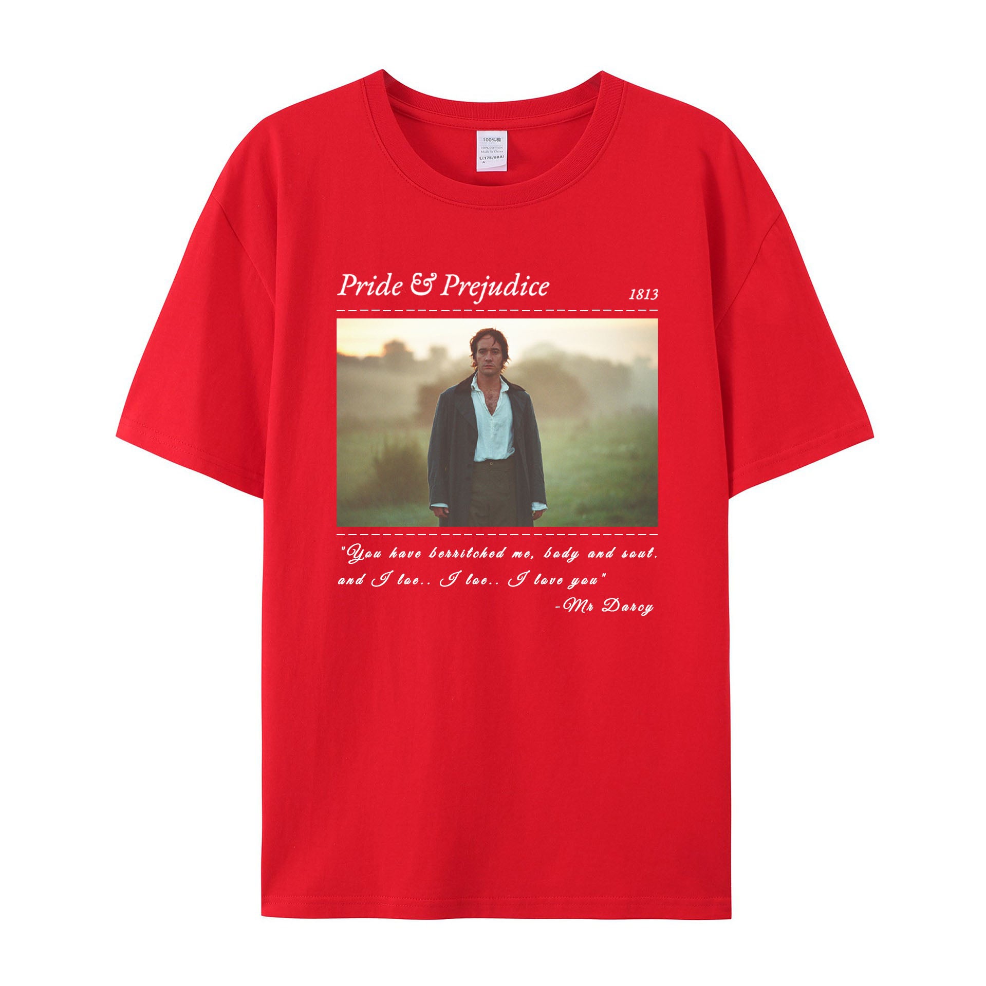 PRIDE & PREJUDICE YOU HAVE BEWITCHED ME TEE COLLEN T-SHIRT