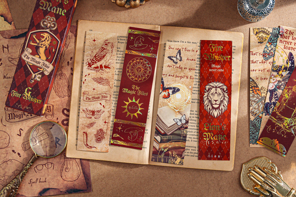 Vintage Gold Foil Bookmark