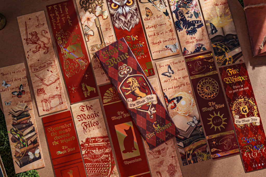 Vintage Gold Foil Bookmark