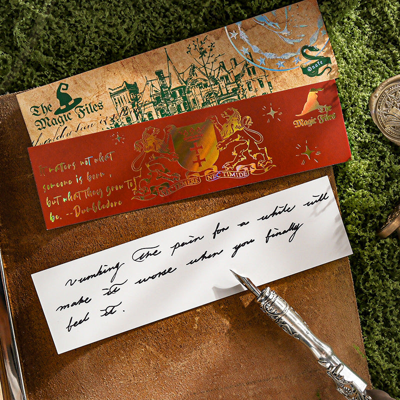 Vintage Gold Foil Bookmark