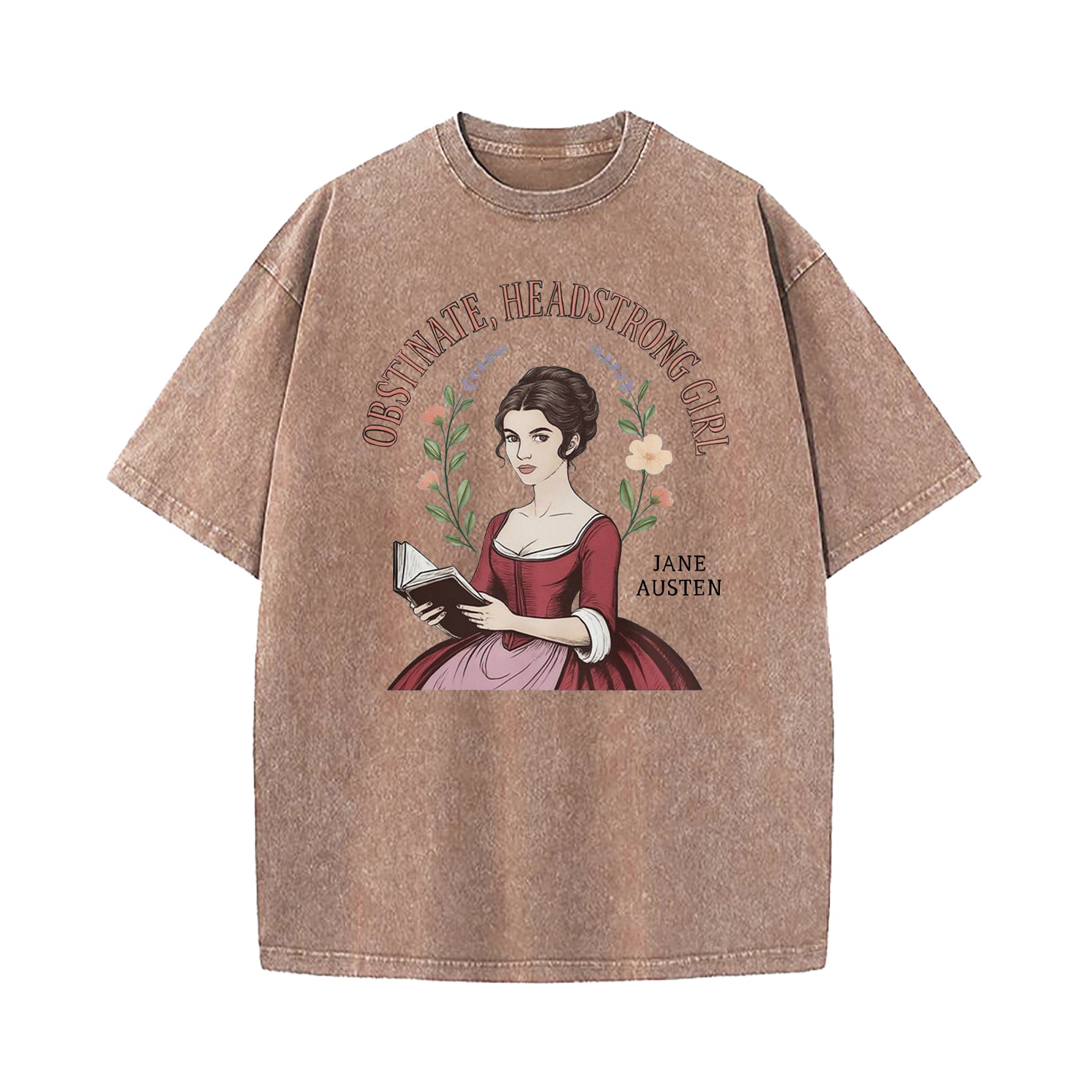 Obstinate Headstrong Girl Washed T-Shirt