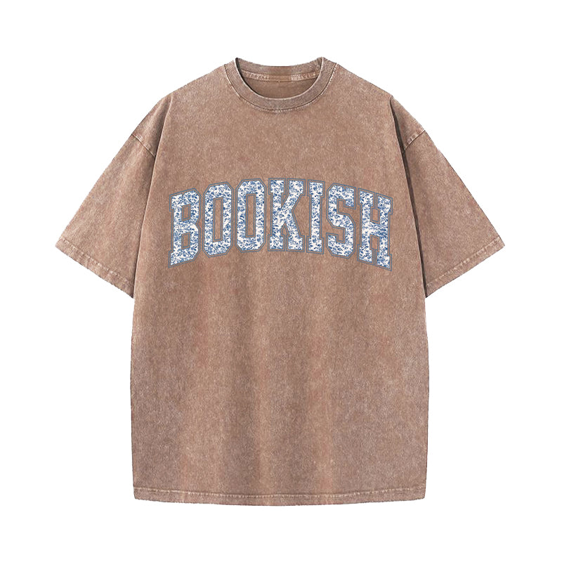 Toile Floral Bookish Washed T-Shirt