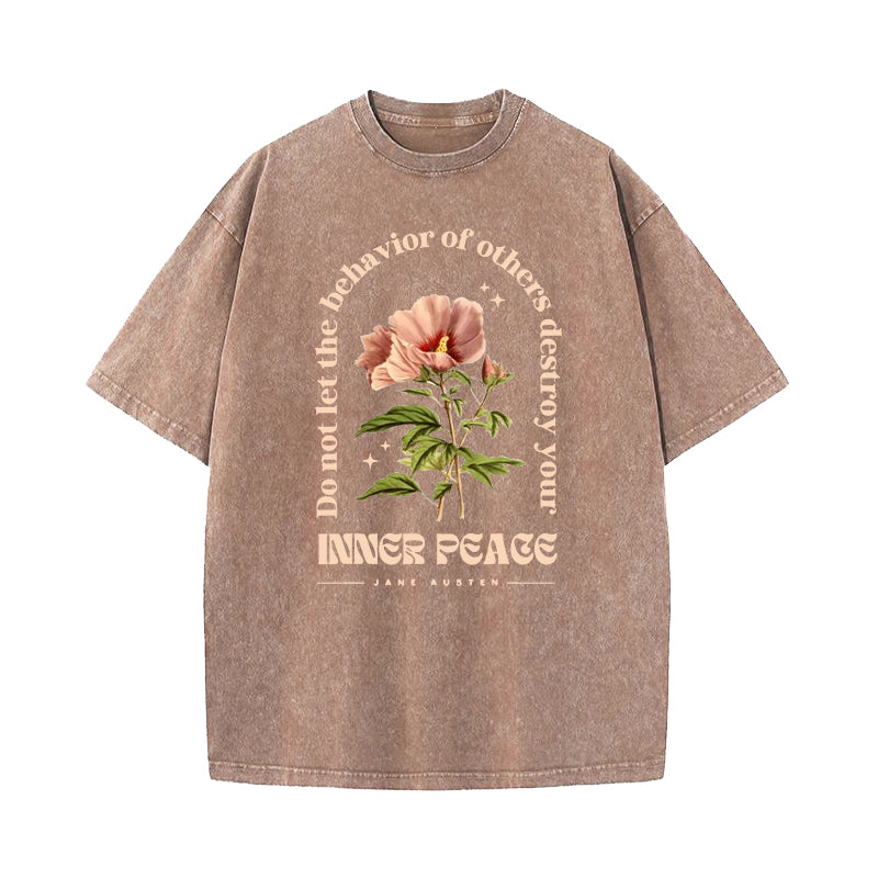 Jane Austen Sense and Sensibility Washed T-Shirt