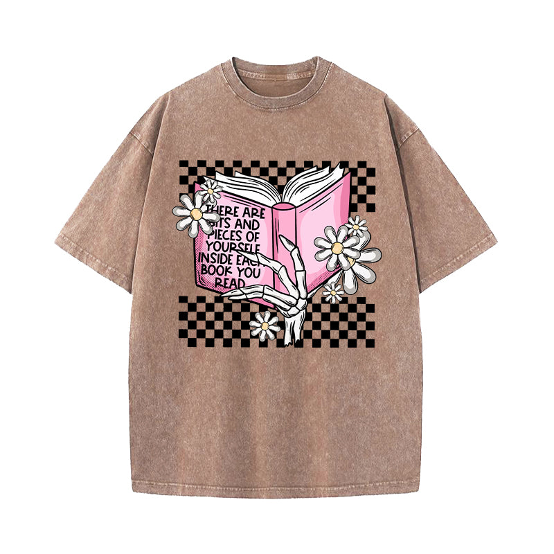 Yourself In Books Washed T-Shirt
