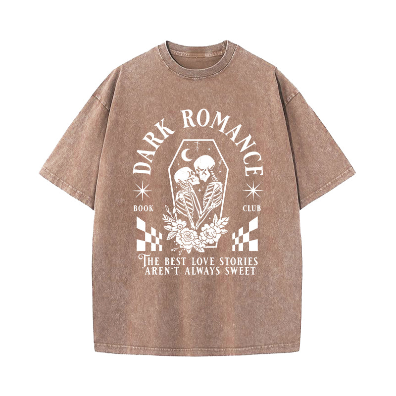 Dark Romance Book Club Washed T-Shirt