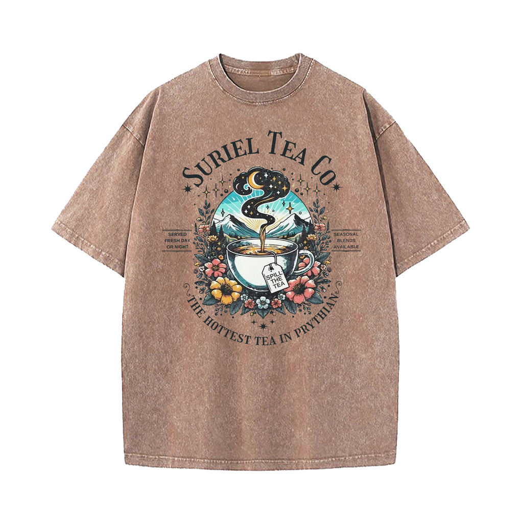 Suriel Tea Co Washed T-Shirt