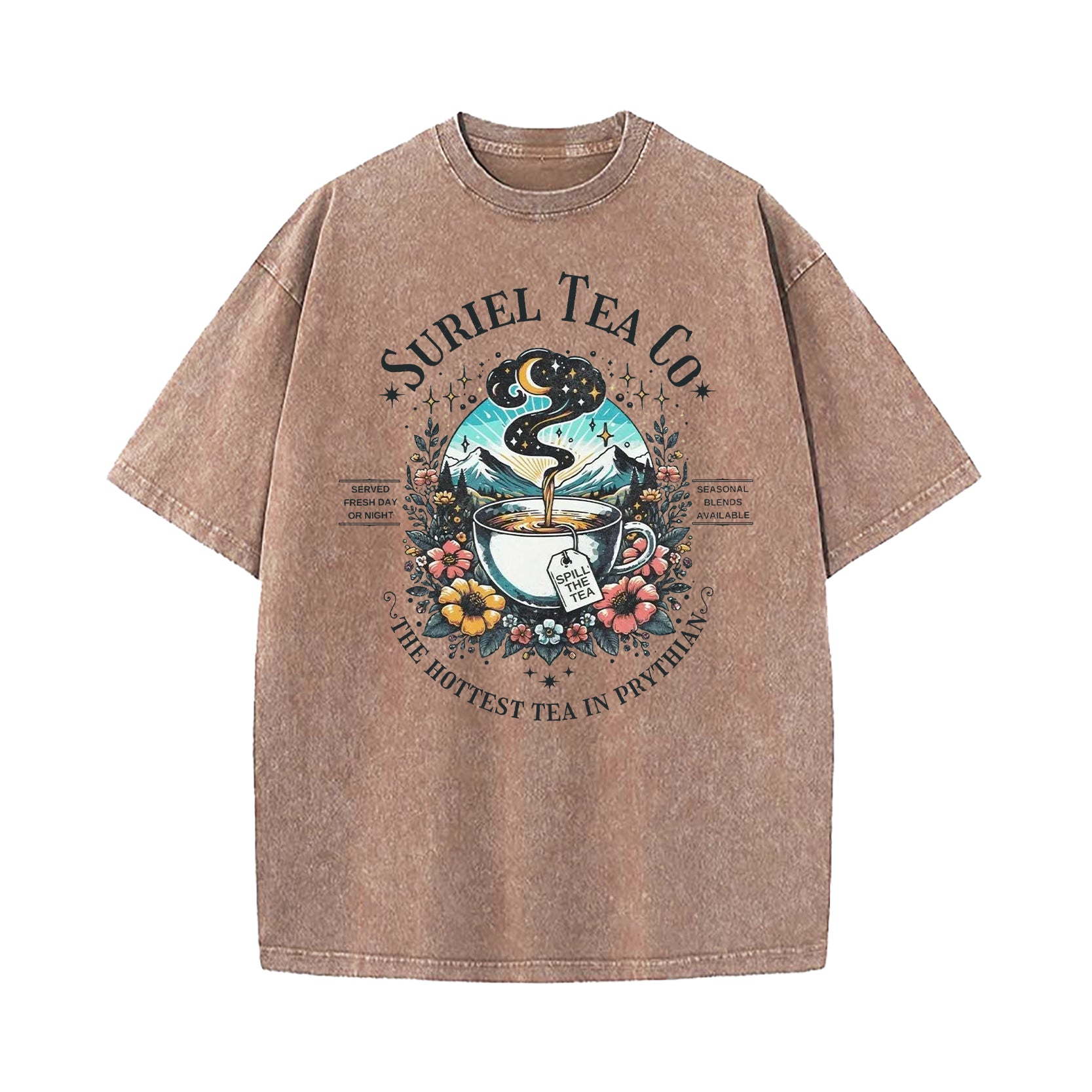 Suriel Tea Co Washed T-Shirt