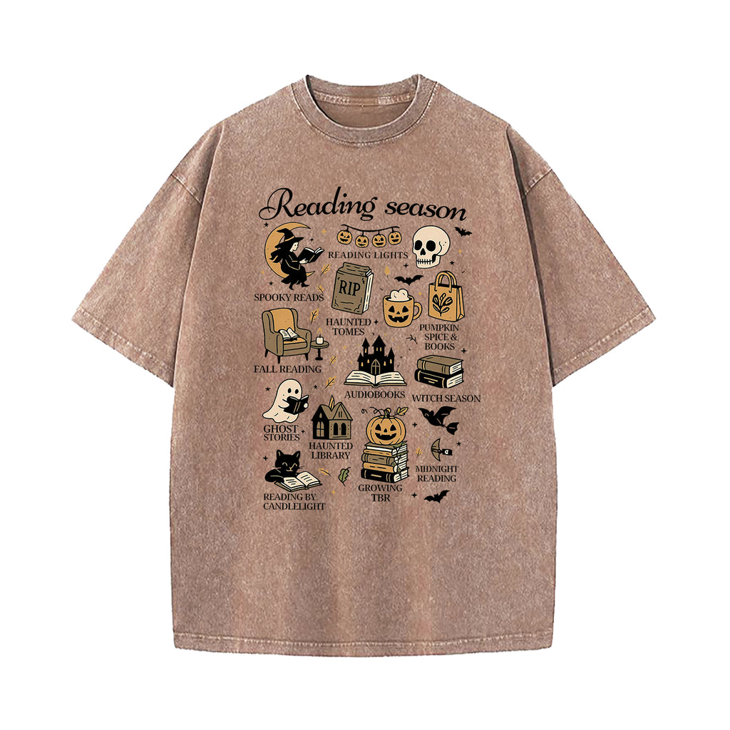 Reading Season Washed T-Shirt