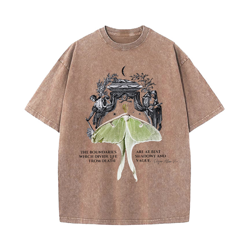 The Boundaries Which Divide Life From Death Washed T-Shirt
