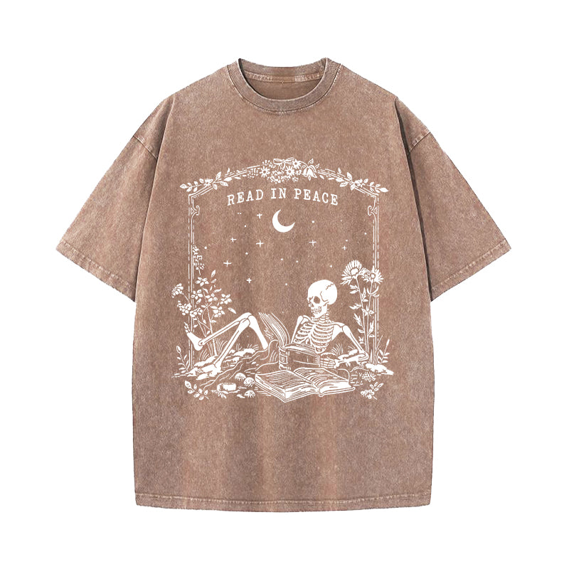 Read In Peace Washed T-Shirt