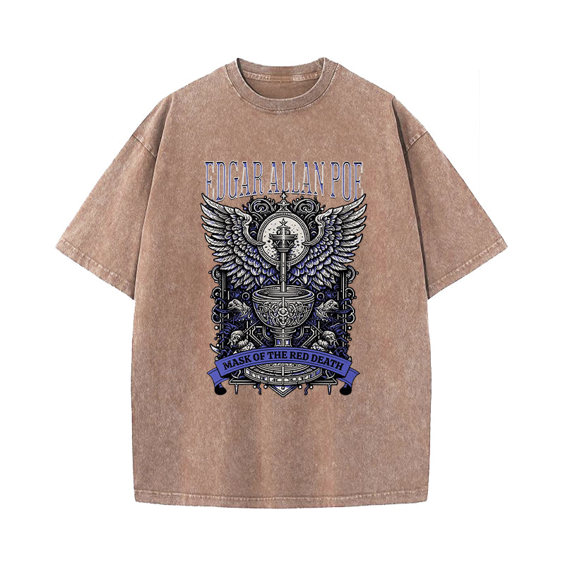 Mask Of The Red Death Washed T-Shirt