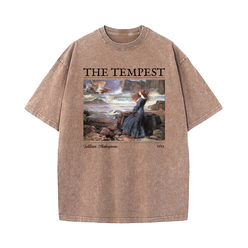 Shakespeare The Tempest Washed T-Shirt