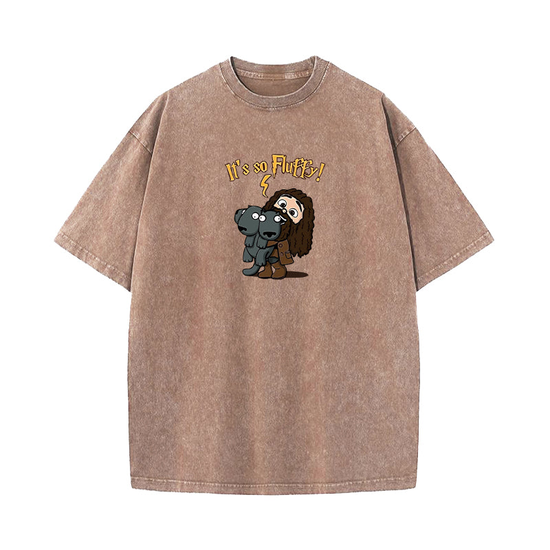 It's So Fluffy Washed T-Shirt