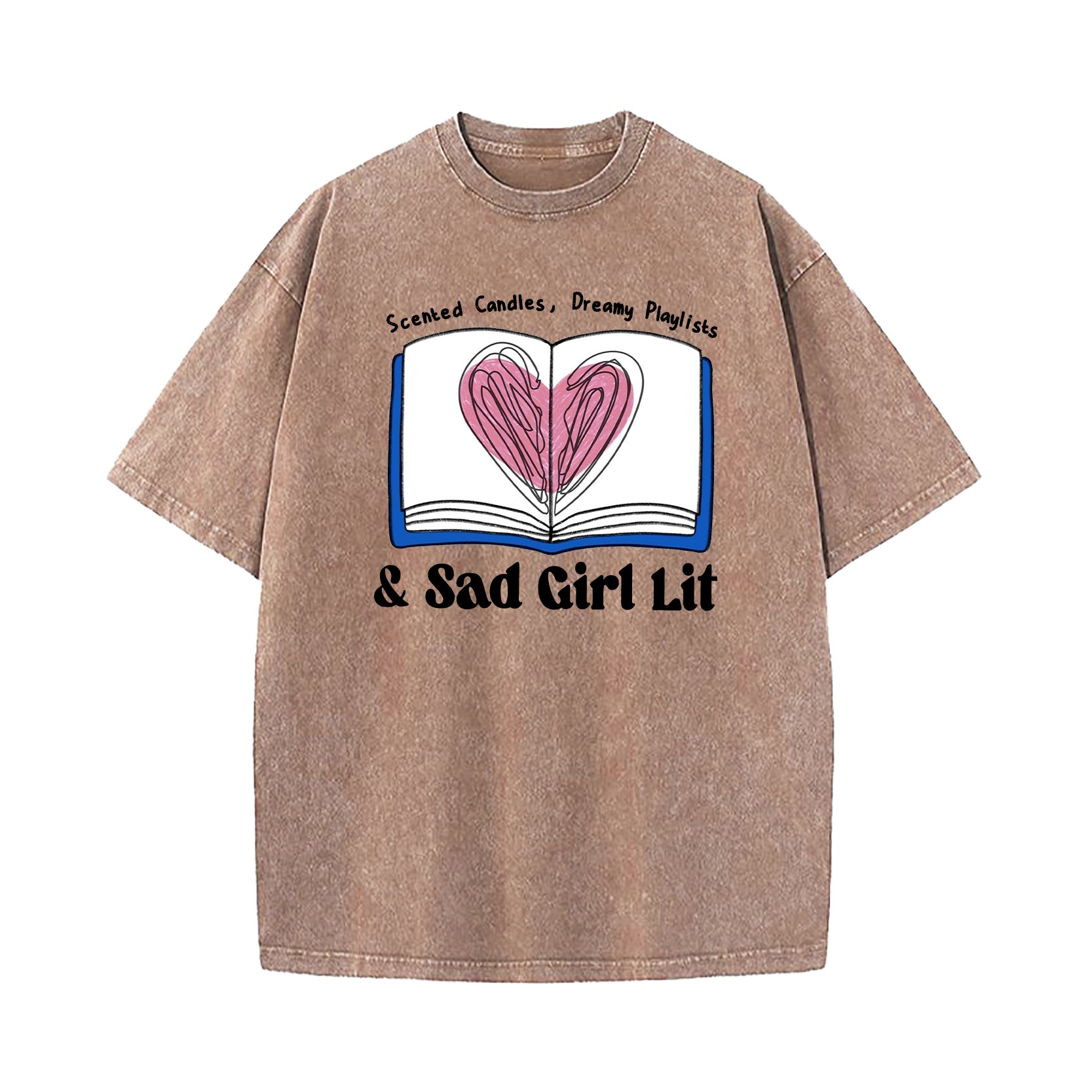 Sad Girl Lit Washed T-Shirt