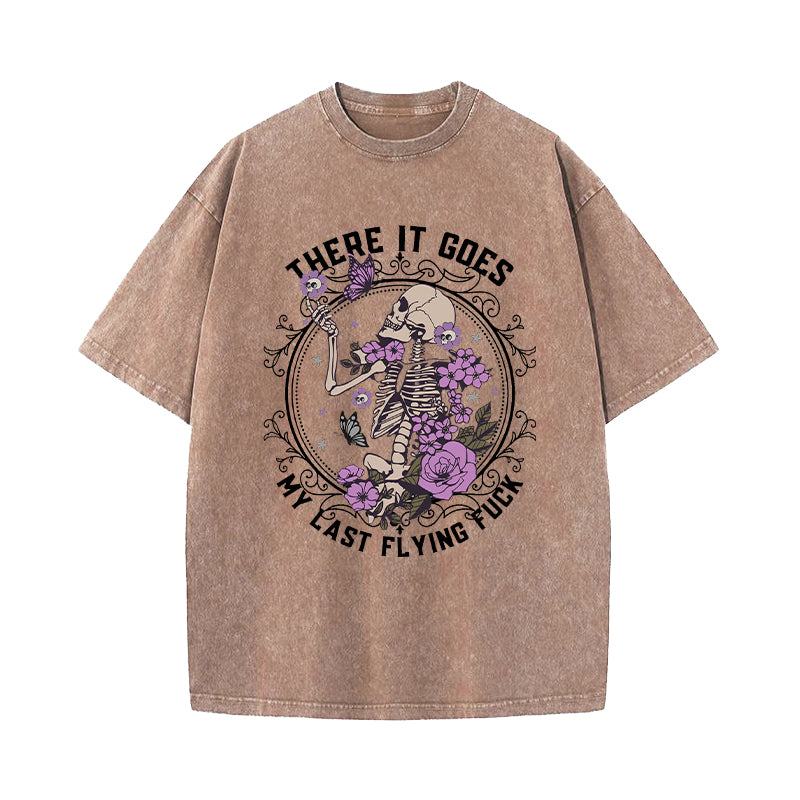 There It Goes My Last Flying Washed T-Shirt