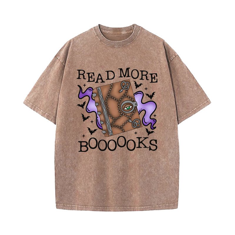 Read More Boooks Washed T-Shirt