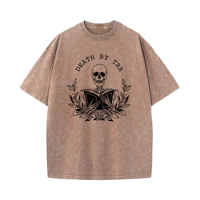 Death By TBR Washed T-Shirt