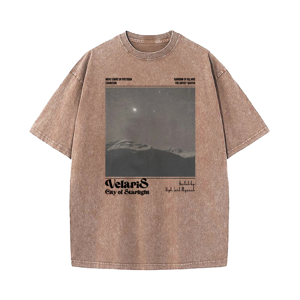 SJM Velaris Night Court Washed T-Shirt