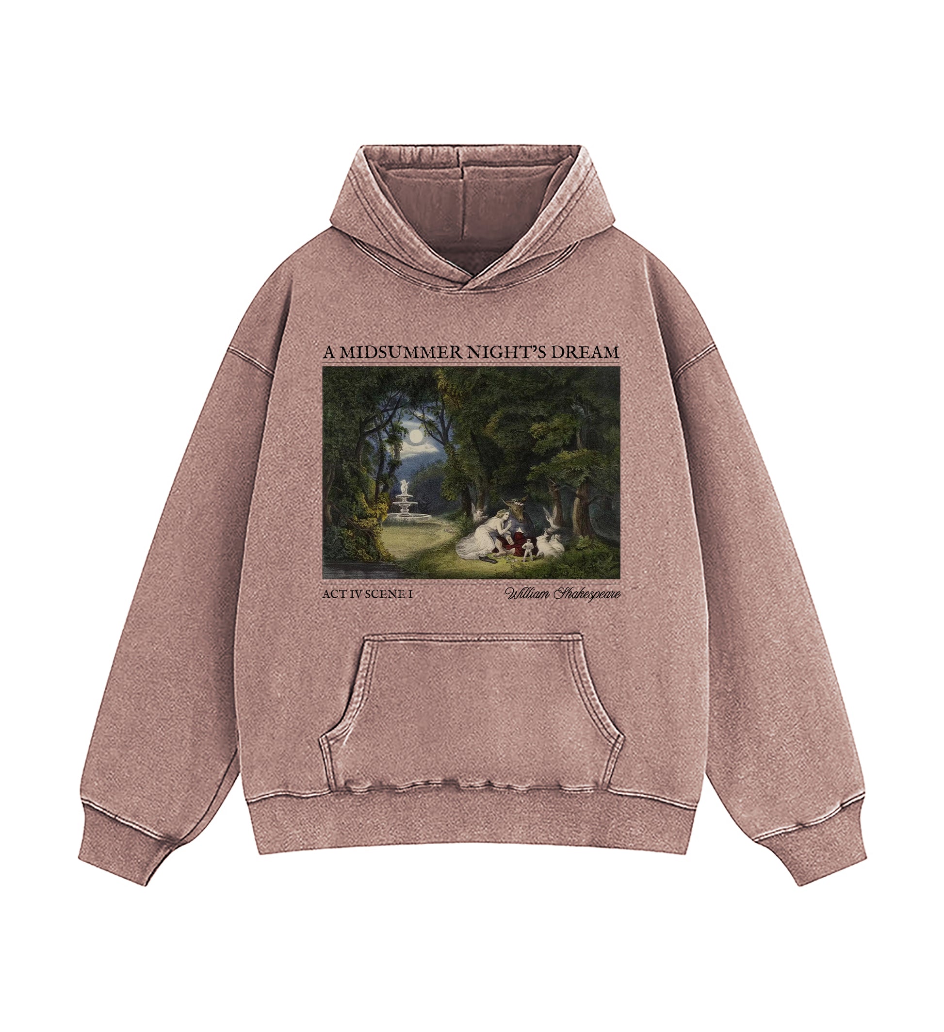 Shakespeare A Midsummer Night's Dream Washed Hoodie
