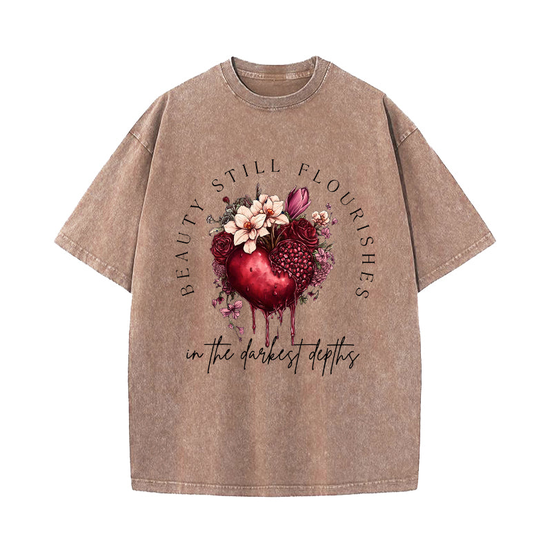 Persephone Pomegranate Hades Washed T-Shirt
