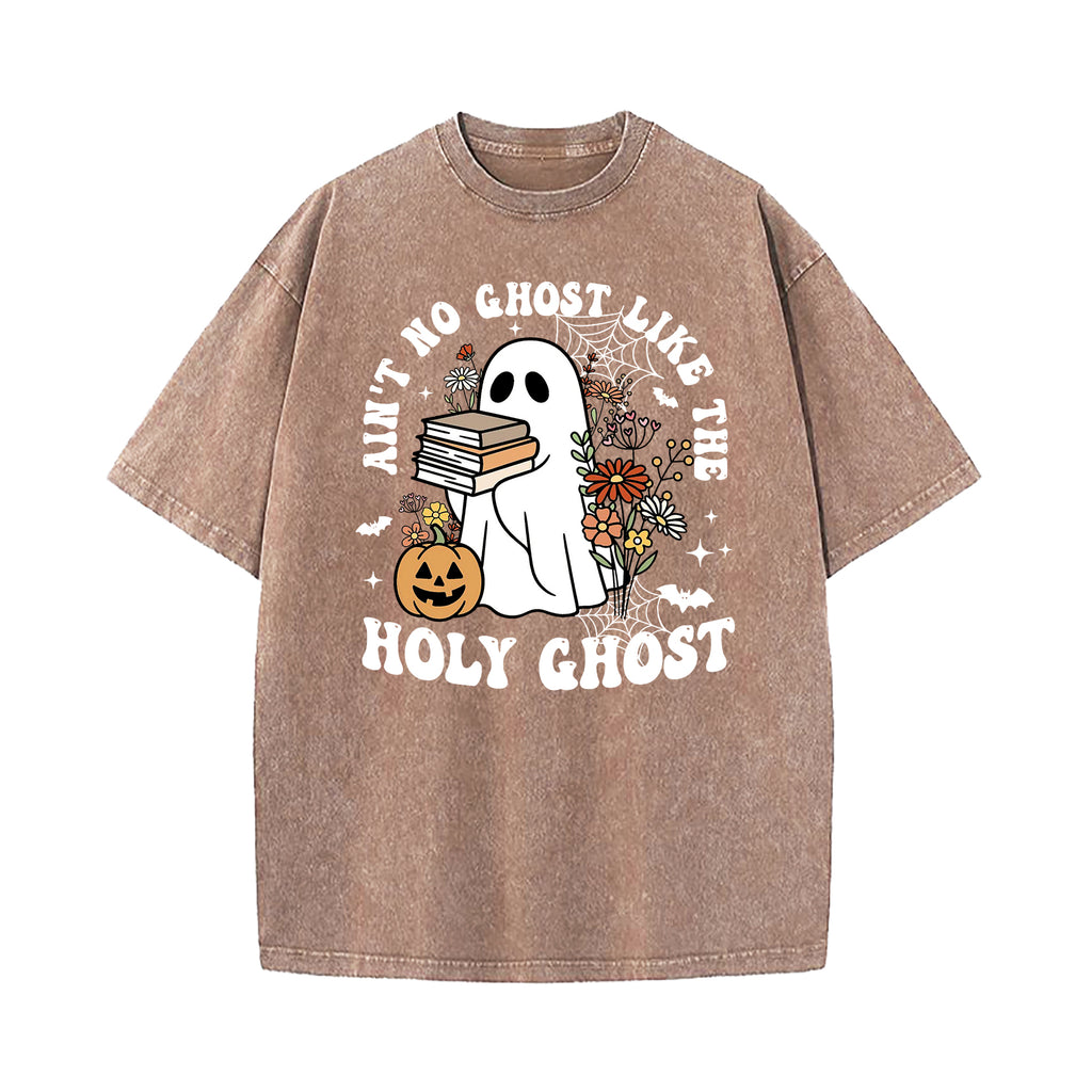 Ain't No Ghost Like the Holy Ghost Washed T-Shirt
