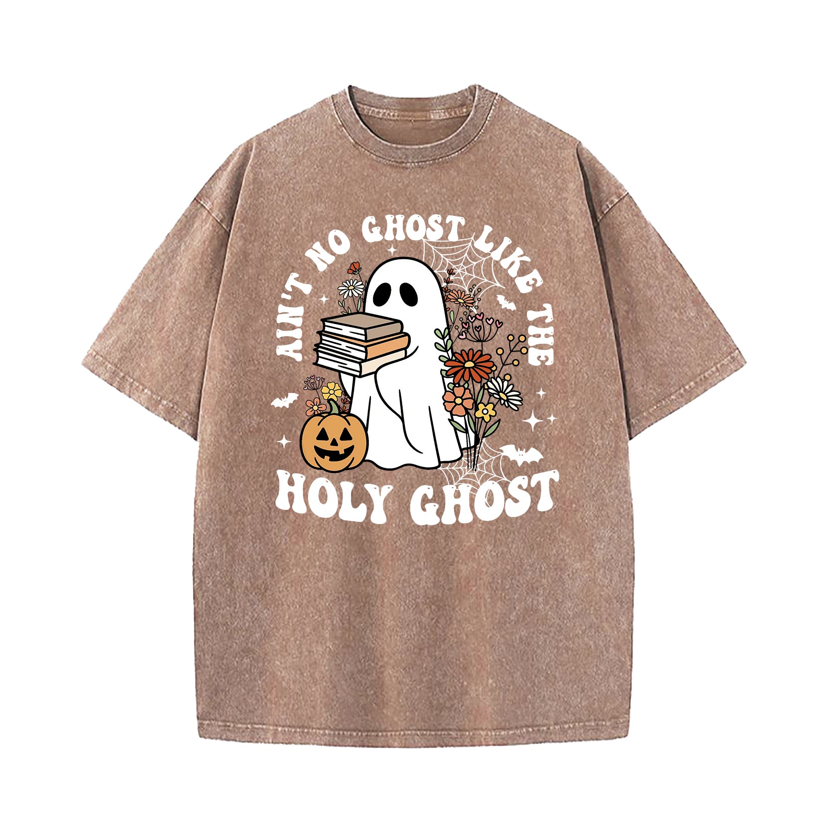 Ain't No Ghost Like the Holy Ghost Washed T-Shirt