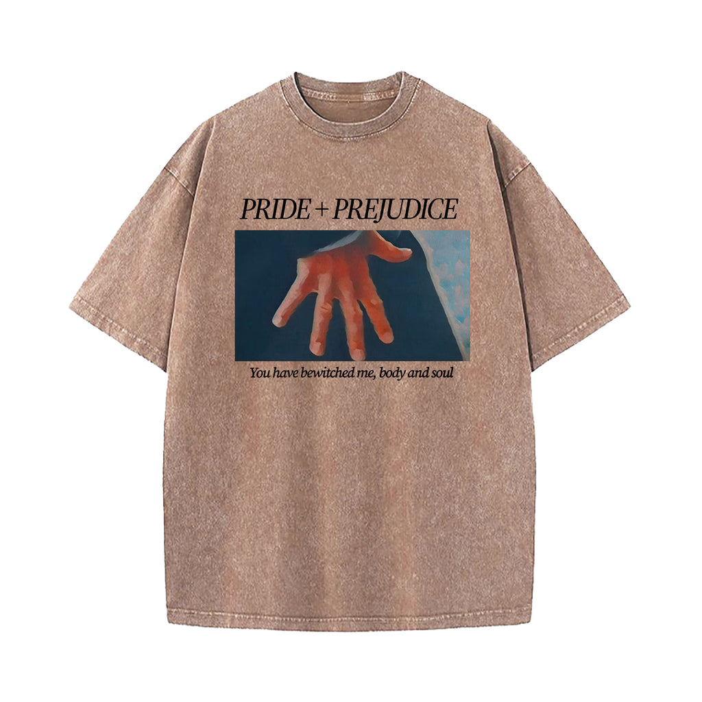Pride And Prejudice Hand Flex Washed T-Shirt