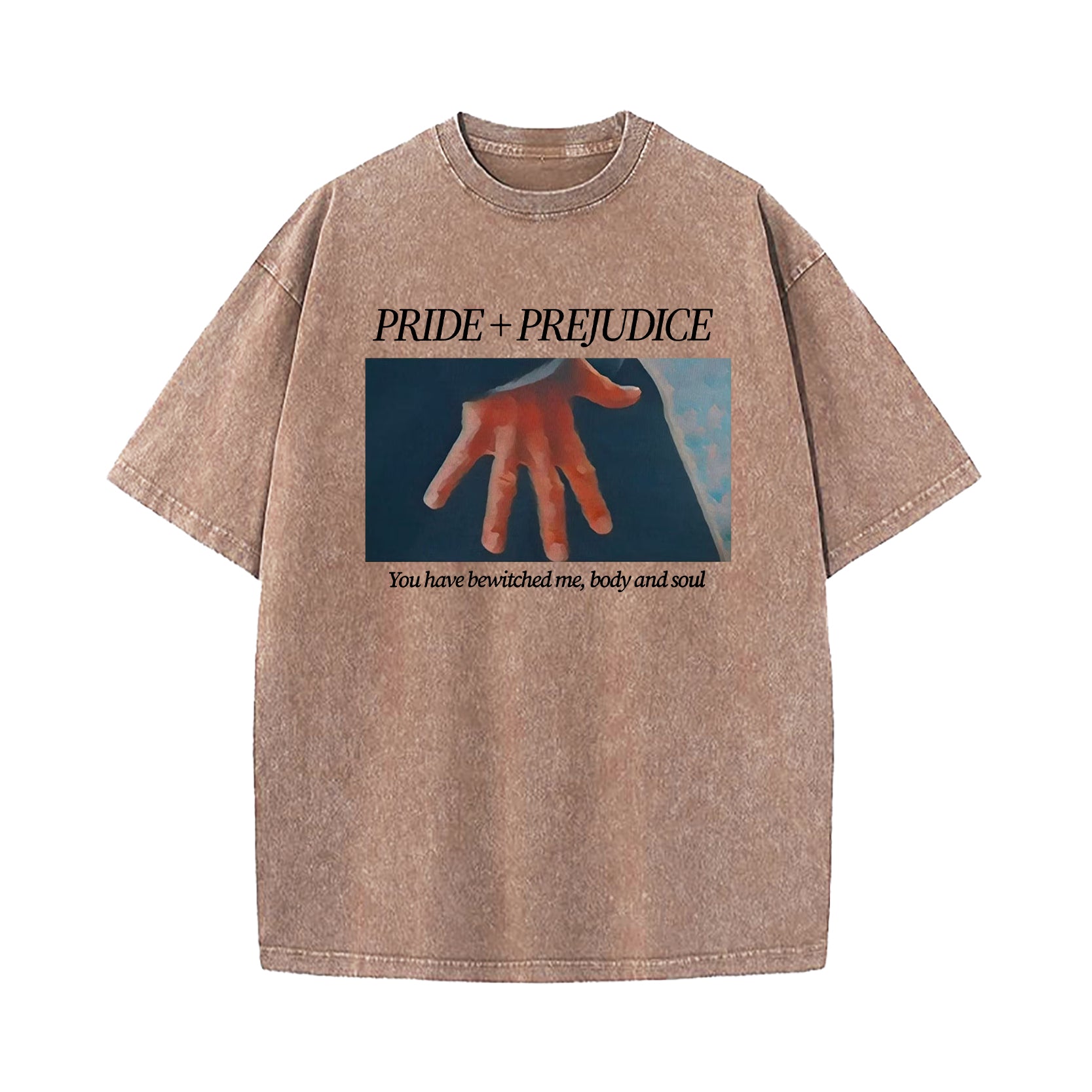 Pride And Prejudice Hand Flex Washed T-Shirt
