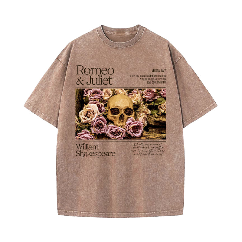 Romeo And Juliet Washed T-Shirt