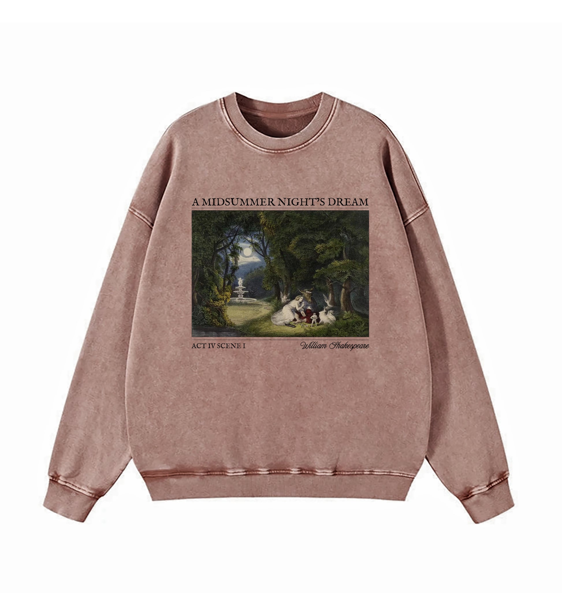 Shakespeare A Midsummer Night's Dream Washed Sweatshirt