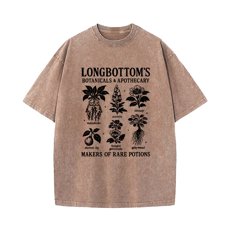 Longbottoms Herbology Potter Washed T-Shirt