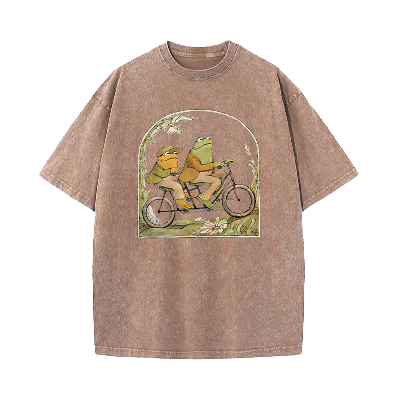 Frog And Toad Washed T-Shirt