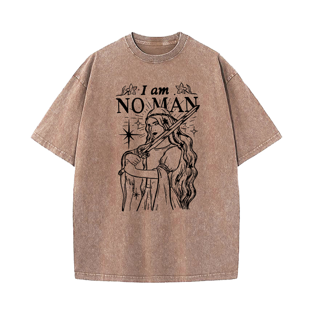 I Am No Man Eowyn Washed T-Shirt