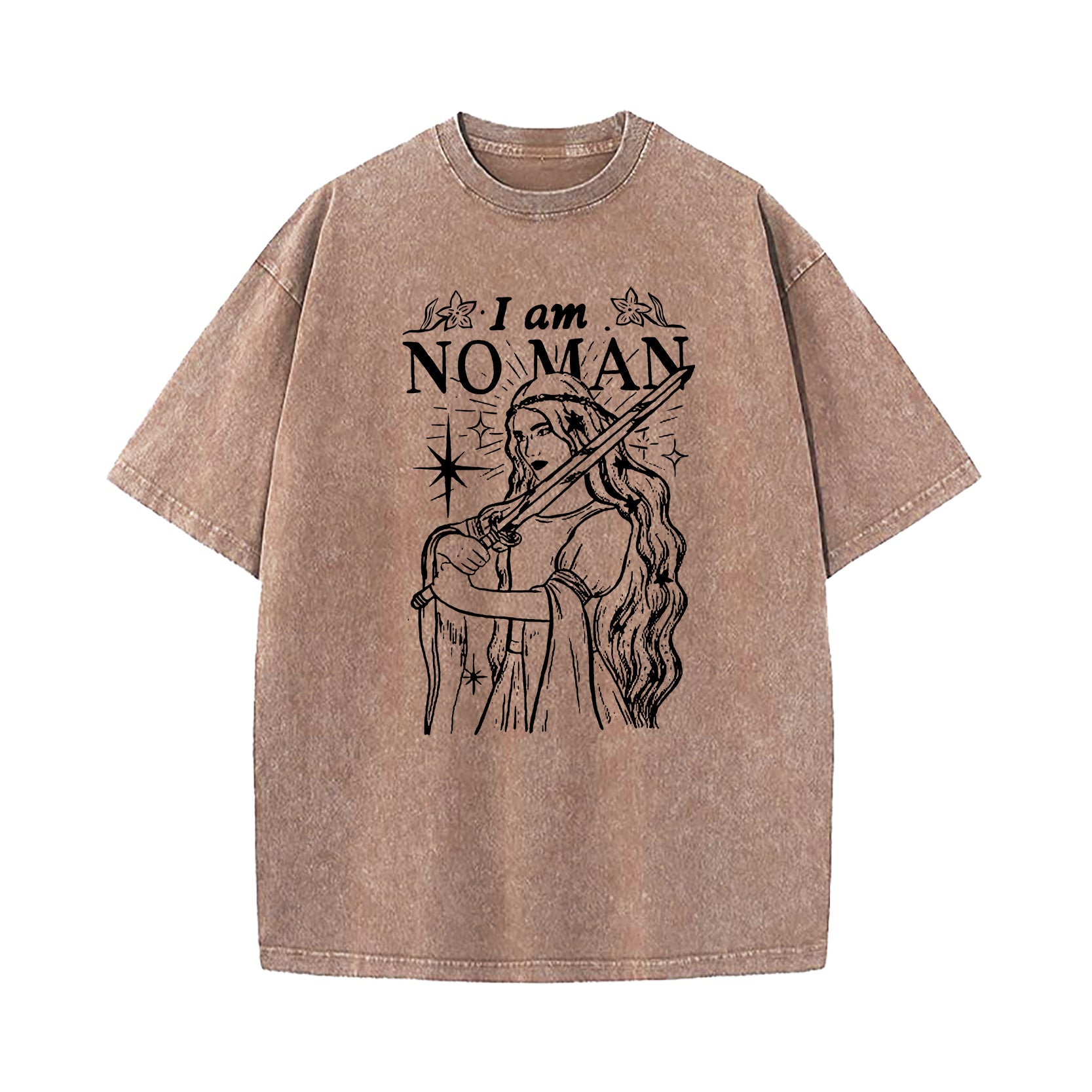 I Am No Man Eowyn Washed T-Shirt