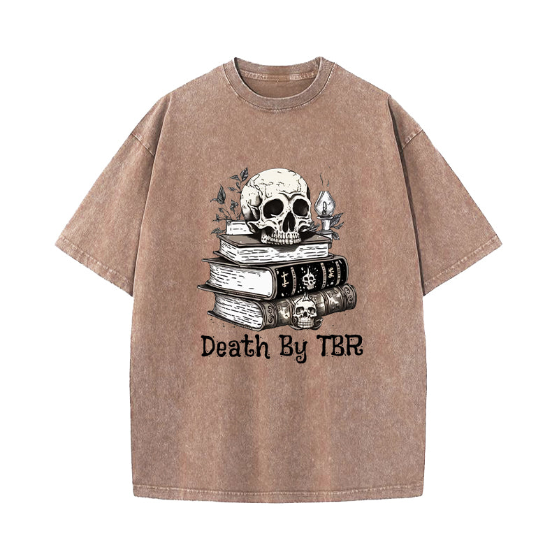 Death By TBR Washed T-Shirt