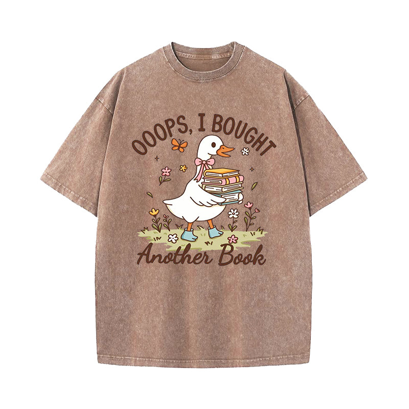 Silly Goose Got More Books Washed T-Shirt