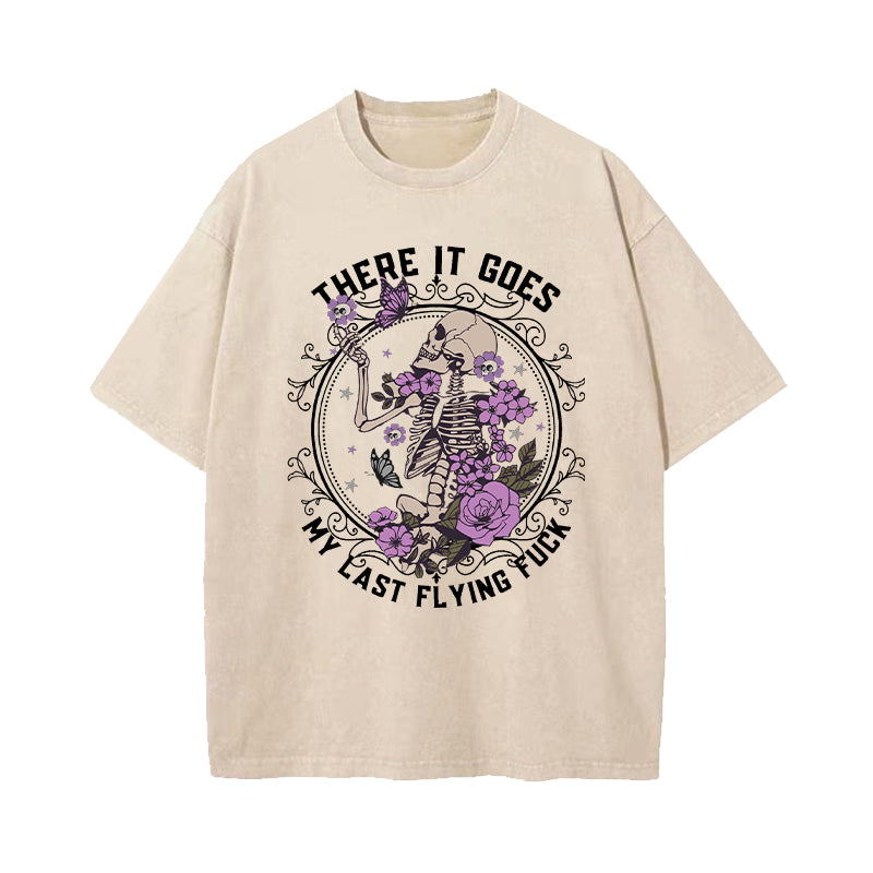 There It Goes My Last Flying Washed T-Shirt