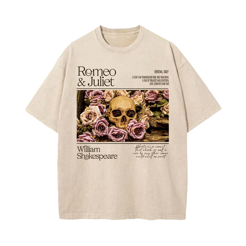 Romeo And Juliet Washed T-Shirt