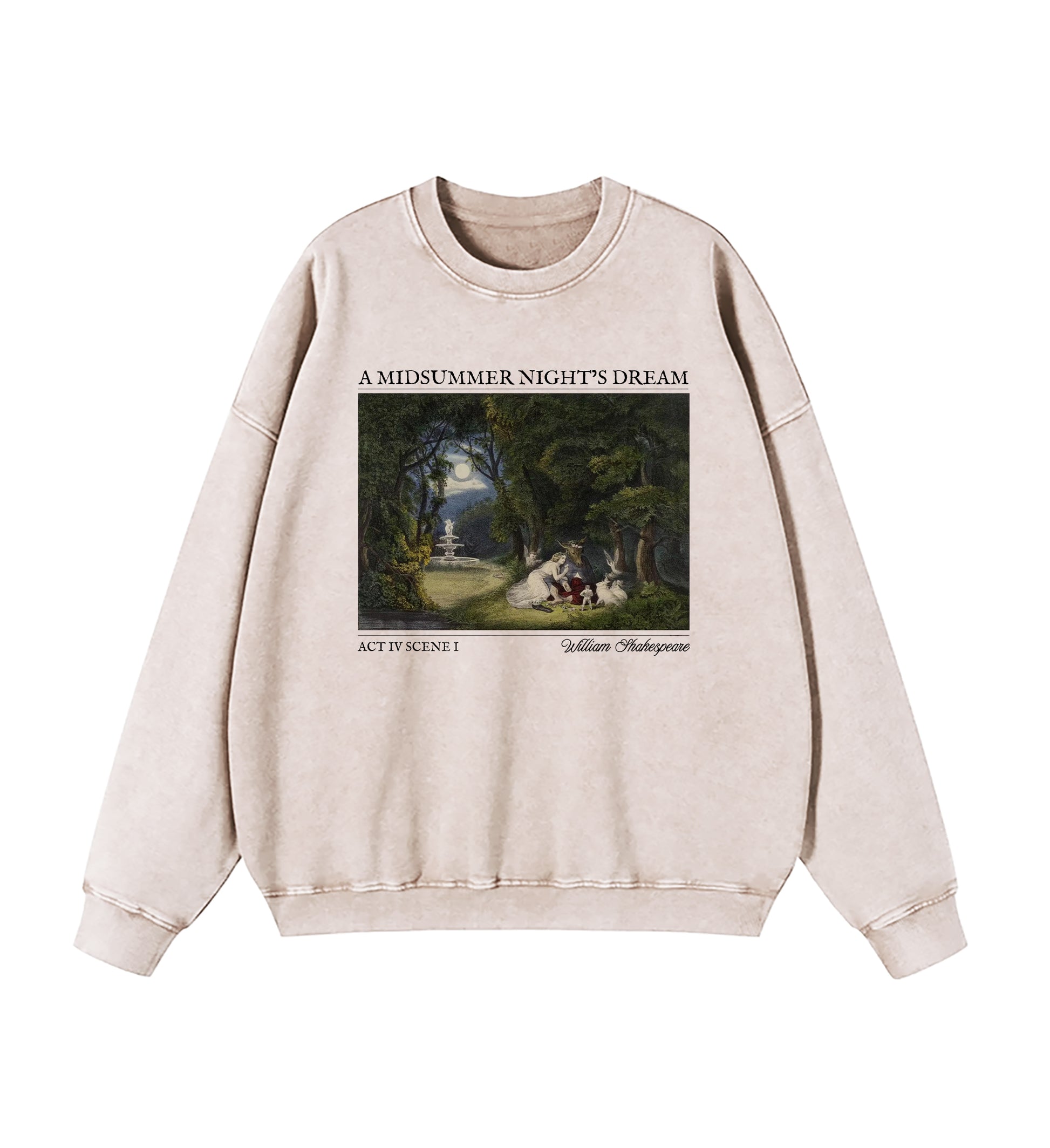 Shakespeare A Midsummer Night's Dream Washed Sweatshirt