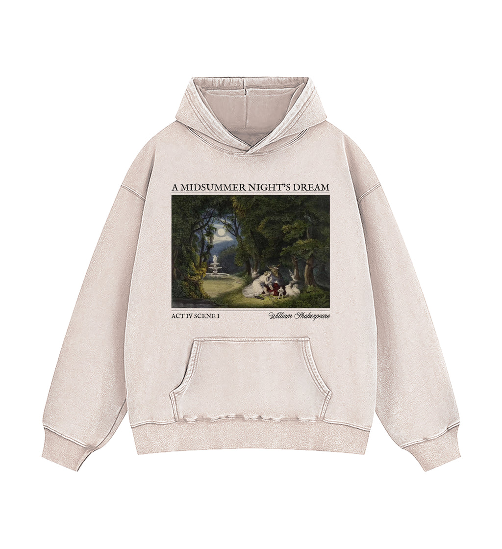 Shakespeare A Midsummer Night's Dream Washed Hoodie
