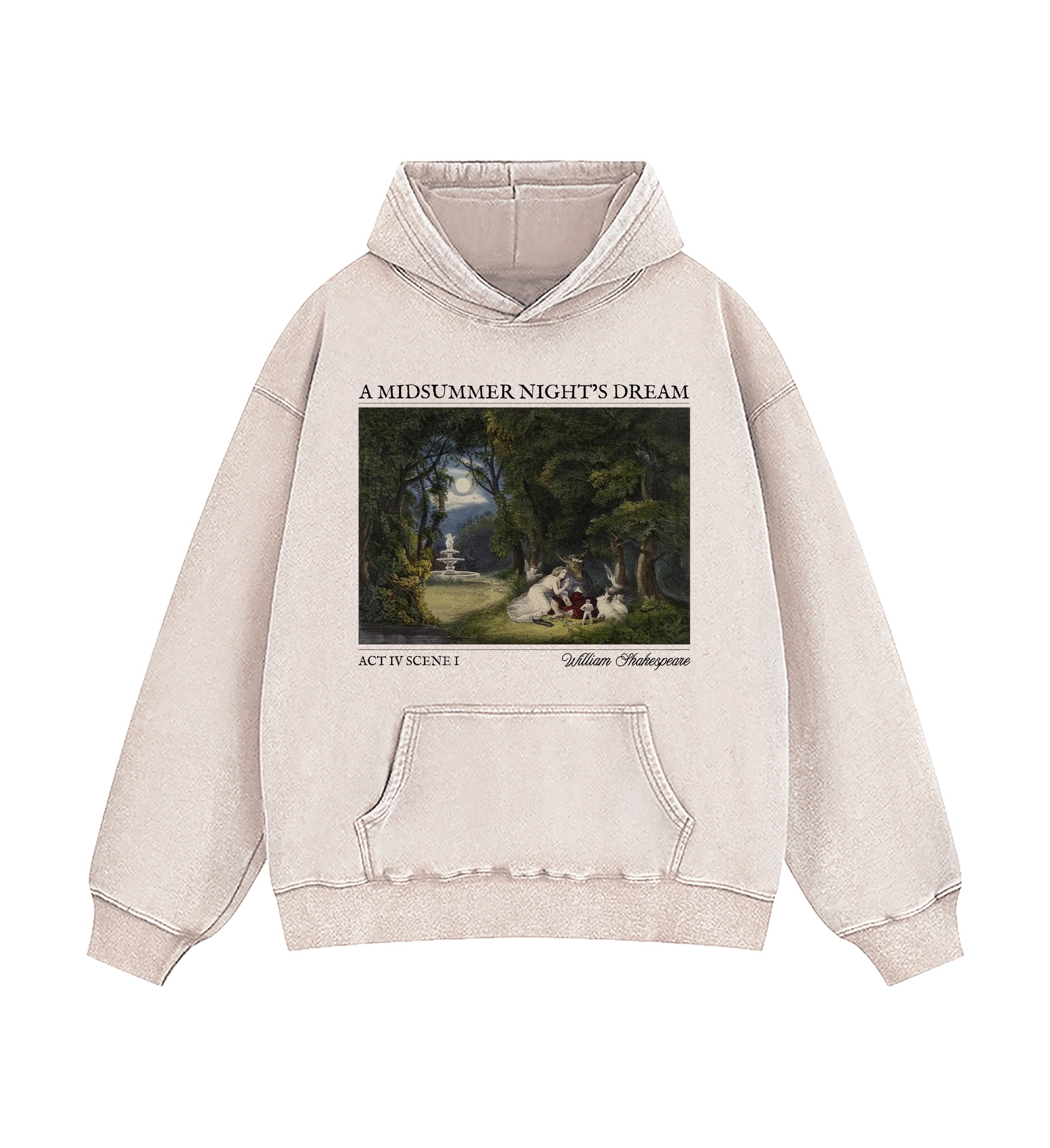 Shakespeare A Midsummer Night's Dream Washed Hoodie