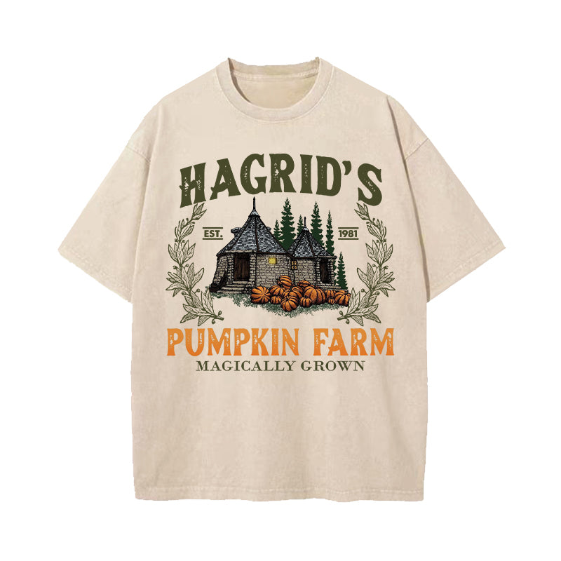 Hagrid's Pumpkin Farm Washed T-Shirt